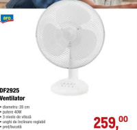 aro DF2925 Ventilator 28cm