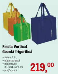 Fiesta Vertical Geantă frigorifică 25 L