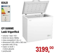 MÜHLER CF150NWE Ladă frigorifică 142L