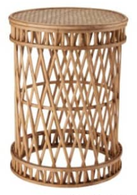 Fridolf Piedestal Bambus Ø31x41cm