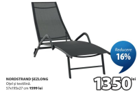 NORDSTRAND ȘEZLONG 57x195x27 cm