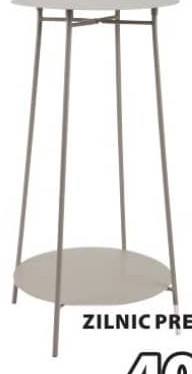 IB Piedestal Oțel Ø35x60cm