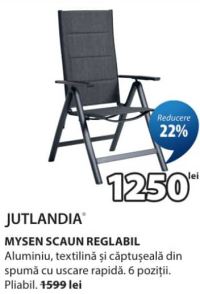 Jutlandia Mysen Scaun reglabil