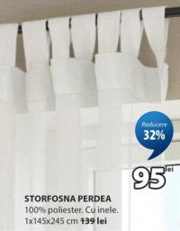 STORFOSNA Perdea 1x145x245 cm