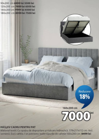 HASLEV CADRU PENTRU PAT 160x200 cm