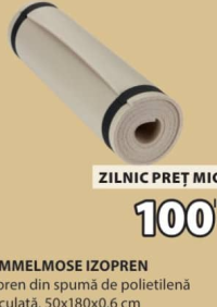 JYSK HUMMELMOSE IZOPREN 50x180x0.6 cm