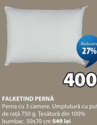JYSK FALKETIND Pernă 50x70 cm