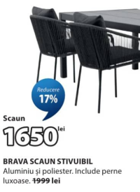 Brava Scaun stivuibil