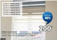 FEMRIS Jaluzea duo 60x180 cm
