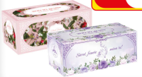 ZOLUȘCA Lunca de flori/Violet/Lalele șervețele igienice (2 straturi) 200+10 buc