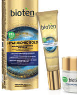 Bioten Hyaluronic Gold cremă-gel pentru ochi/cremă de faţă de zi şi de noapte 15/50ml