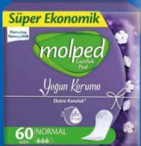 MOLPED absorbante zilnice diverse sortimente 60 buc
