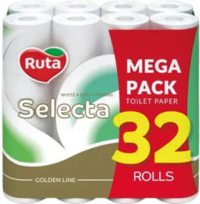 RUTA Selecta 32 role 3 straturi hârtie igienică