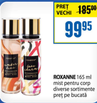 ROXANNE mist pentru corp diverse sortimente 165 ml