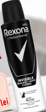 Rexona Men MotionSense Invisible Black + White 48h