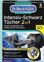 Dr.BECKMANN 6 buc șervețele detergent pentru restabilirea culorii negre