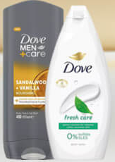 DOVE 400/450 ml Men/Women gel de duș diverse sortimente