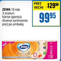 ZEWA 10 role 3 straturi hârtie igienică