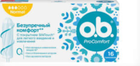 O.B. ProComfort 16 buc tampoane igienice