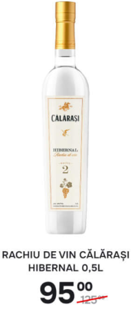 Rachiu de vin Călărași Hibernal 0,5L