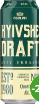 Kyivske Draft Bere blonda c/m 0,5L