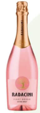 Radacini Vin spumant Blanc de Cabernet alb brut / Pinot Grigio rose / Chardonnay alb 0.75L