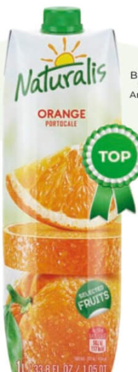 NATURALIS Băutură/nectar Suc de lămâie/aromă de mentă Portocale Măr roșu pet 1L