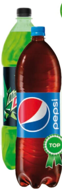 PEPSI MIRINDA 7 UP MOUNTAIN DEW Газированный напиток в ассортименте ПЭТ 2л