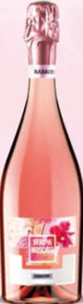 Radacini Vero di Moscato Vin spumant Roz dulce 0.75L