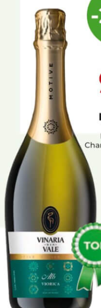 Vinaria din Vale Vin spumant Pinot grigio & Chardonnay brut / Viorica / Muscat 0.75L