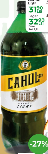 Cahul 1835 Bere Light 2,2L