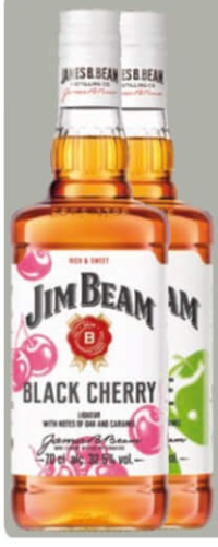 Jim Beam Bourbon Lichior Cherry / Apple / Honey 0,7L
