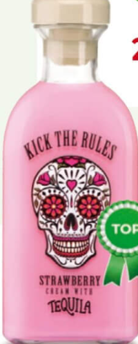 Kick the Rules Crema cu tequila Mango Strawberry 0,7L