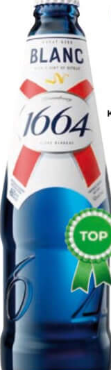 Kronenbourg 1664 Blanc Bere blonda st 0,46L