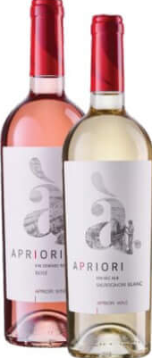 Apriori Merlot / Sauvignon Blanc Vin rosé demisec / alb sec 0.75L
