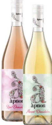 Apriori Merlot / Muscat Vin rosé / alb demidulce 0.75L