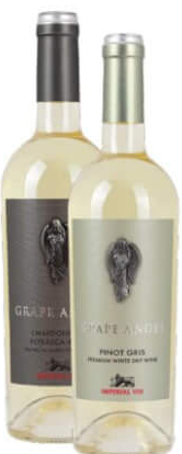 Imperial Vin Grape Angel Chardonnay & Fetească Albă / Pinot Gris Vin alb sec 0.75L