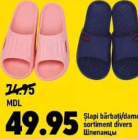 Șlapi bărbați/dame sortiment divers