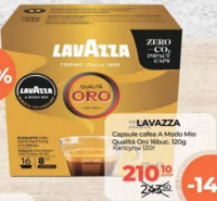 Lavazza Qualità Oro capsule cafea A Modo Mio 16buc. 120g