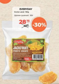 EveryDay Durian uscat 150g