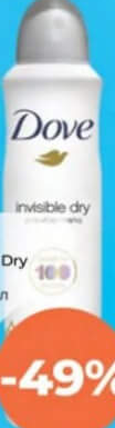DOVE Deodorant Invisible Dry 250ml