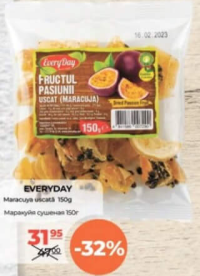 EveryDay Maracuya uscată 150g