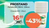 PROSTAND Pahare BIO 180ml 20buc.