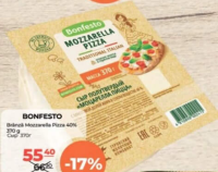 Bonfesto Brânză Mozzarella Pizza 40% 370g