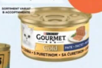Gourmet Hrană pisici Gold Curcan 85g