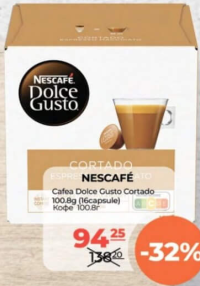 Nescafe Dolce Gusto Cortado 100.8g (16 capsule)