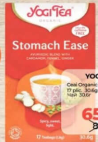 YOGI TEA Ceai Organic Stomach Ease 30.6g