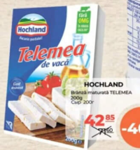 Hochland Brânză maturată TELEMEA 200g