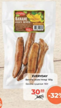 EveryDay Banane uscate întregi 150g