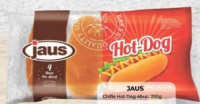 JAUS Hot Dog 4buc 250g